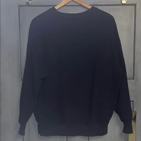 American Eagle Women’s XXS Oversized Rolling Stones Vampire Crewneck Sweatshirt - Picture 8 of 11